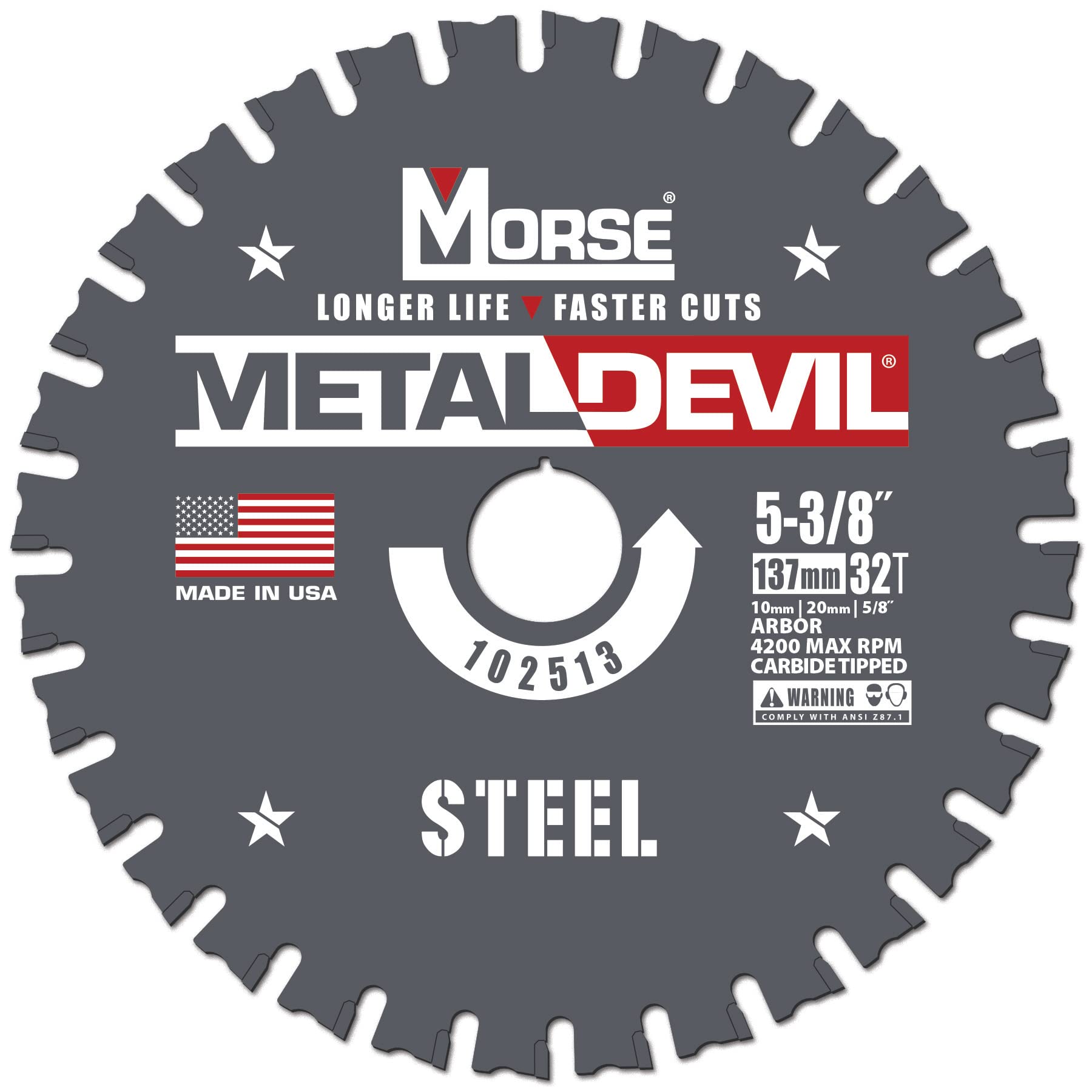 【メガレア 自主盤 THRUST DOLL】パワーメタル、メロディック Amazon.com: Morse Metal Devil CSM53832FSC, Circular Saw Blade